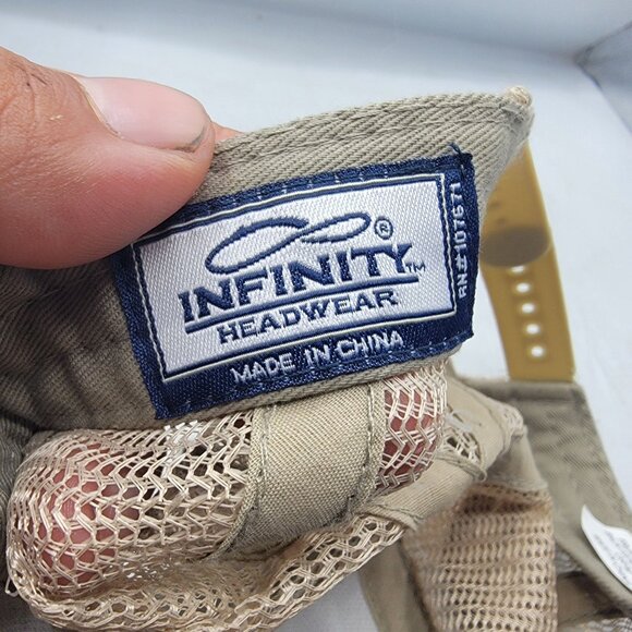 Infinity Headwear Sixty Two 62 Two Trucker Hat Mesh Back Adjustable Snapback Cap - Picture 5 of 11